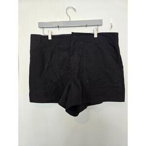 Le COVE Black Swim Shorts Built In Bikini Bottoms size 16 NWOT
